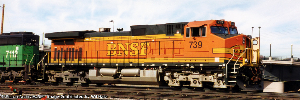 BNSF C44-9W 739